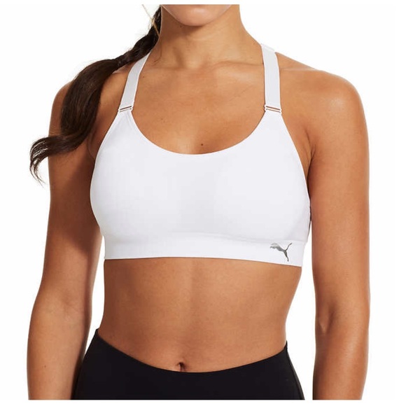 Puma Ladies Sports Bra, 3 pack (Black pack) - Picture 5 of 10